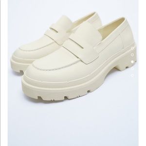 FLASH SALE NWOT Zara Lug Sole Loafer